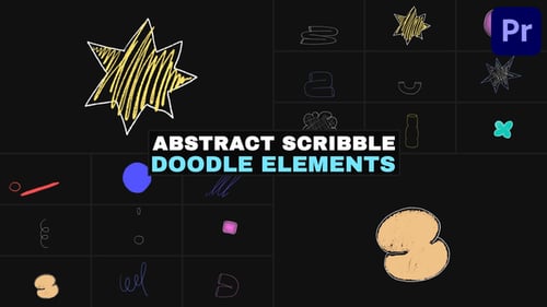 Hand-Drawn Animated Doodle Elements