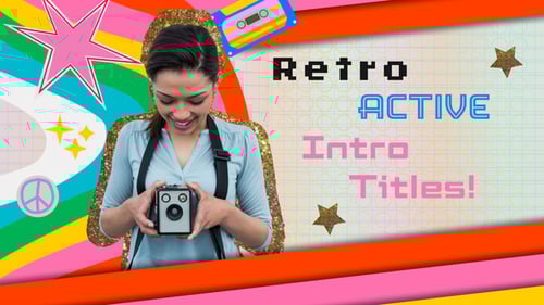 Retro Active Title Intro