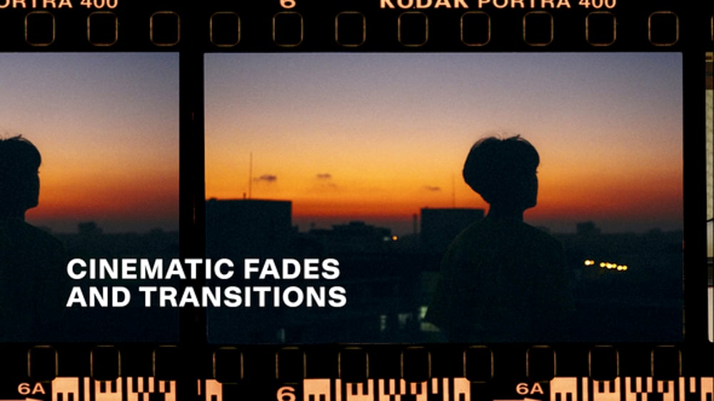 Cinematic Fades and Transitions | After Effects, Elements ft. filmic ...