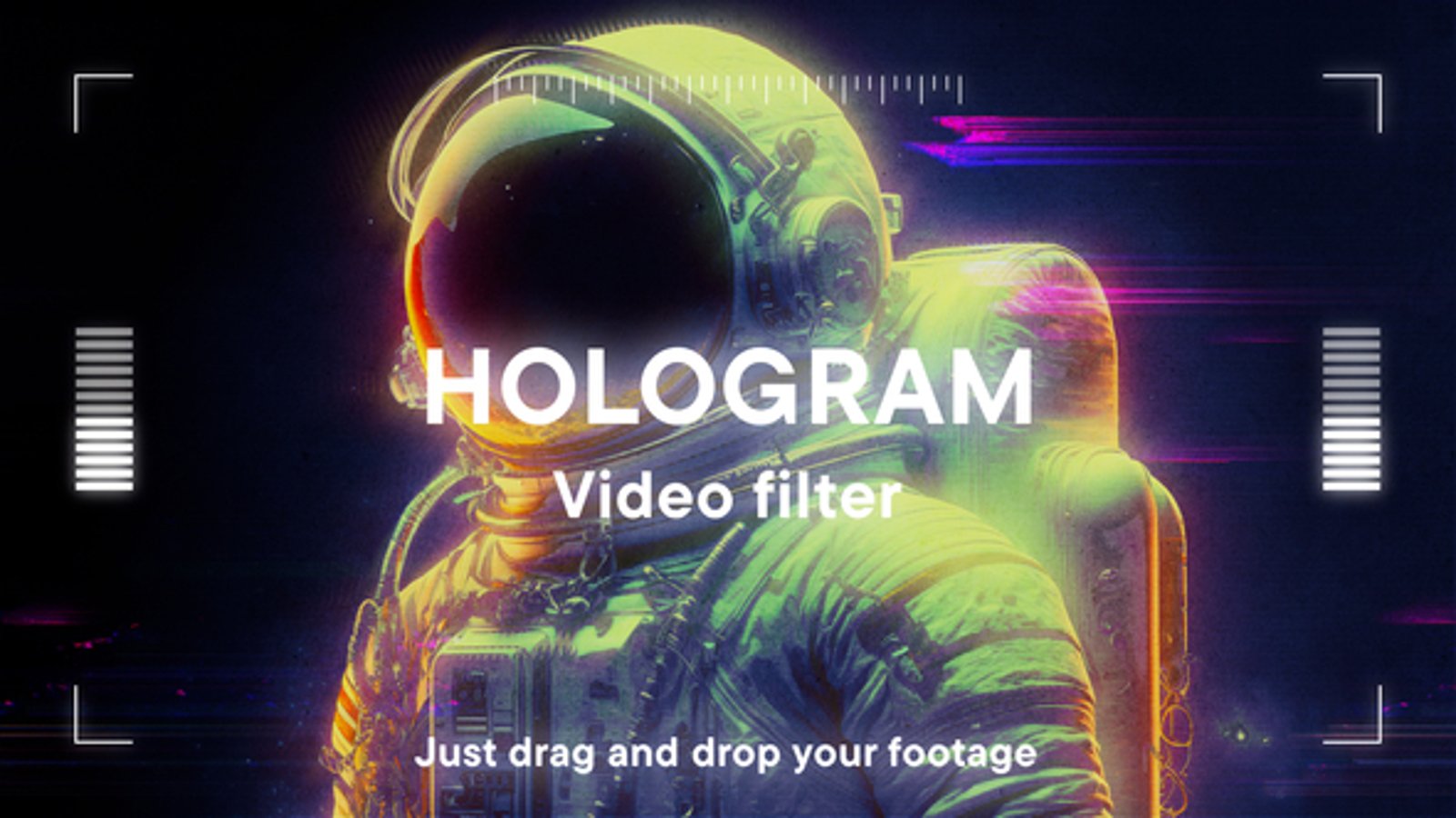 Hologram Video Filter Effect Template, Elements ft. pixel effect & ae ...
