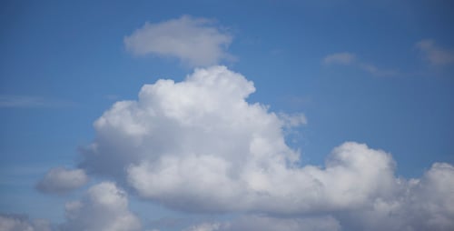 White Clouds and Blue Sky Timelapse 2 Pack