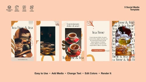 Tea Drink Instagram Stories