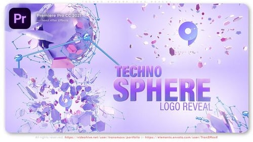 Techno Sphere Logo Reveal