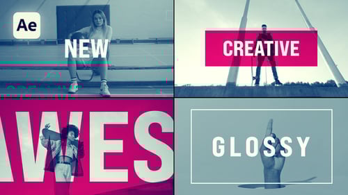 Dynamic Fashion Promo Opener with Modern Text Transitions