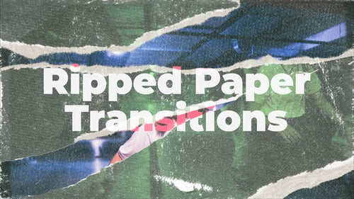 Ripped Paper Transitions