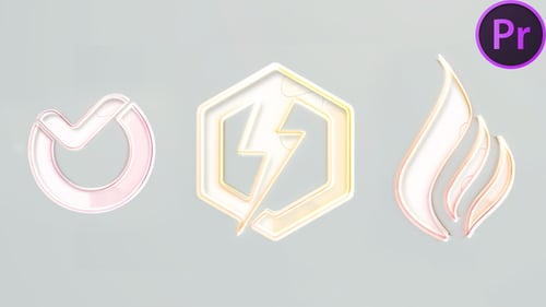 Soft Colored Logo for Premiere Pro