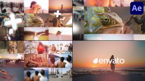 Diaporama Fast Stomp pour After Effects