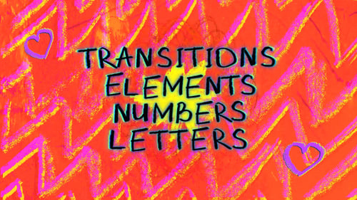 Pencil Drawn Elements Collection