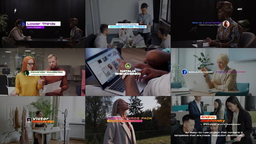 Lower Thirds 4.0 | MOGRT (PP)