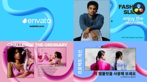 Modern Fluid Gradient Fashion Slides Presentation