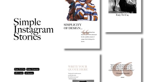 Elegant Photo and Quote Stories for Social Media