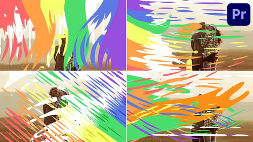 Rainbow And LGBTQ Seamless Transitions | Premiere Pro MOGRT