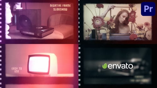 Negative Frame Slideshow for Premiere Pro