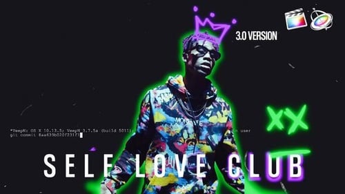 Grunge Neon Personal Promo