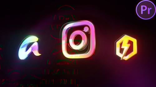 Dark Optical Corporate Logo for Premiere Pro