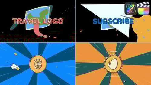 Travel Logo Opener for FCPX