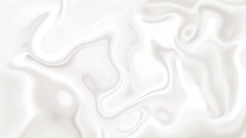 Smooth Fluid Swirling White Organic Abstract Motion Background