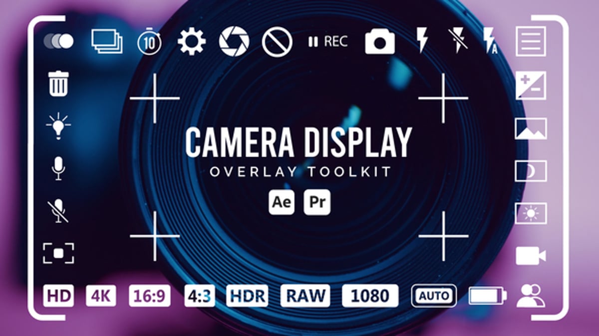 Camera Display Overlay Toolkit, Elements ft. camera display & camera ...