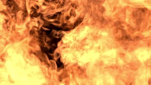 Dynamic Abstract Fire Simulation Overlay