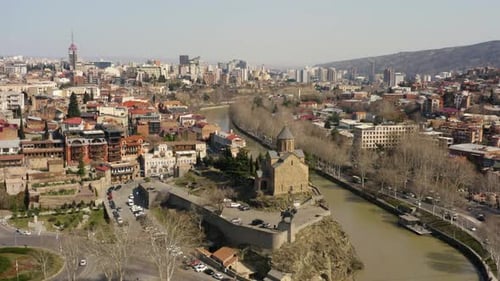 Aerial View of Tbilisi