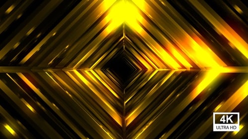 Vj Golden Tunnel 4K 03