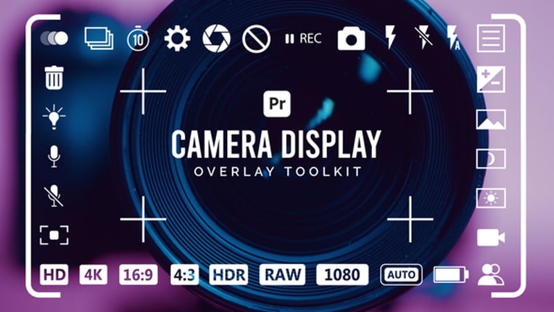 Camera Display Overlay Toolkit, Elements ft. camera display & camera ...
