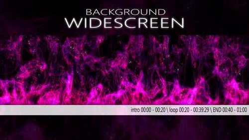 Abstract Pink Fluid Particles Flowing Widescreen Background