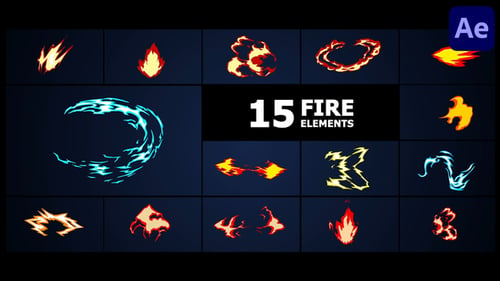Fire Elements | After Effects