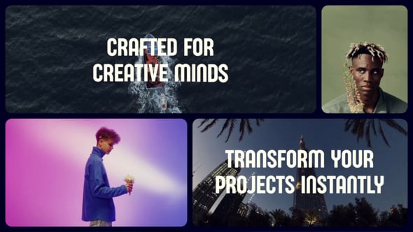 Dynamic Multi-Screen Presentation Slideshow, Openers ft. multi photo ...