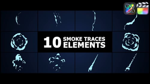 Smoke Traces Elements | FCPX