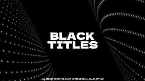 Títulos negros