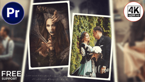 Romantic Slideshow MOGRT