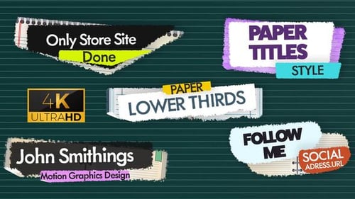 Titres de l'article : Banderoles vidéo