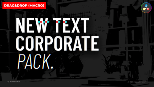 Text Titles Pack \ DR