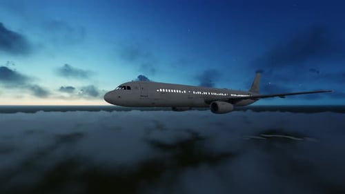 Aircraft at Night