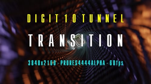 TRANSICIÓN DIGIT 10 | UHD | 60 FPS