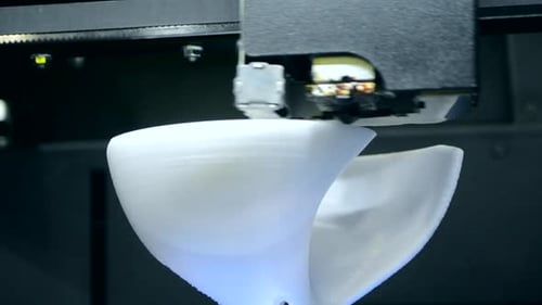 Modelo de impresión de proceso en impresora 3D