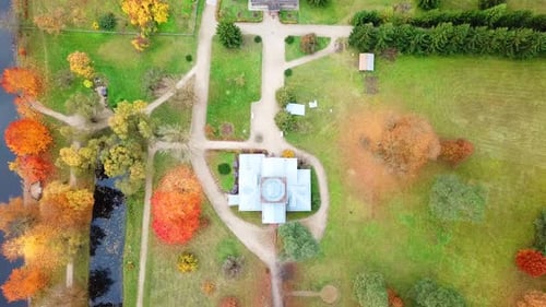 Golden Autumn In A Country Estate 15