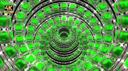 Jewelry Silver Green 4K