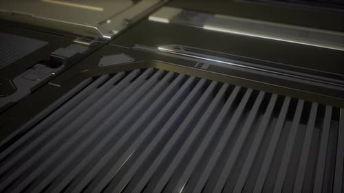 Sci Fi Metal Background