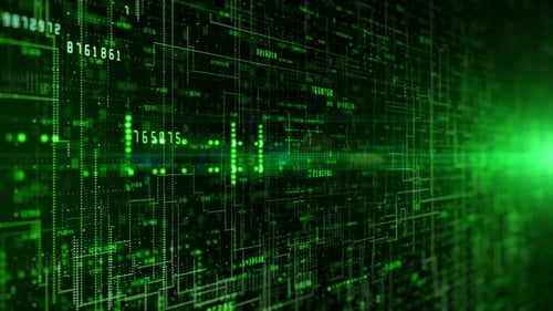 Tecnología futurista del ciberespacio digital 01106