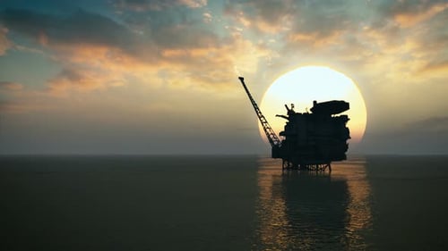 Offshore Oil Platform