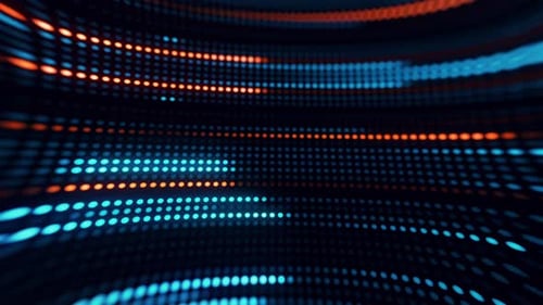 Dot Motion Speed Line VJ