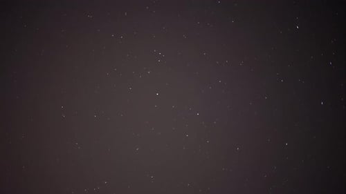 Star Filled Night Sky with Twinkling Stars