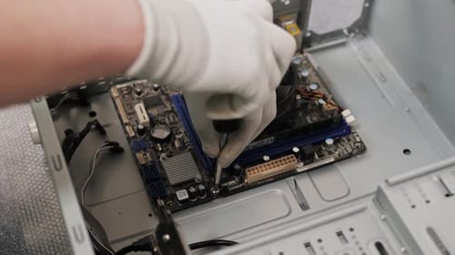 Reparatur von Motherboard-Steckverbindern für Elektronisch Komponenten