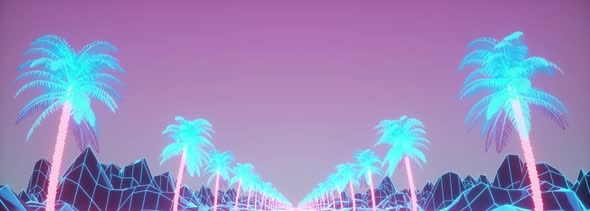 Retro Futuristic Animation