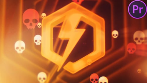 Halloween Corporate Logo for Premiere Pro