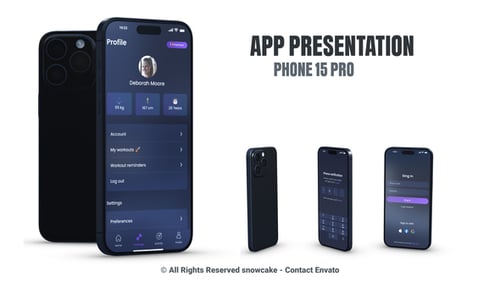 Aplicación: Presentation Phone 15 Pro