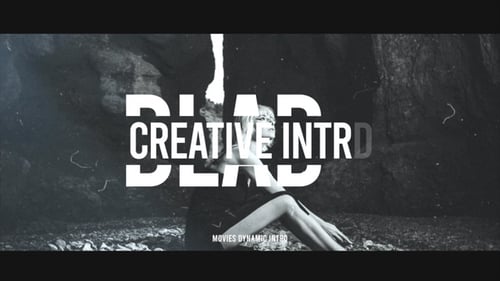 Dynamic Cinematic Intro with Grunge Effects and Bold Typography