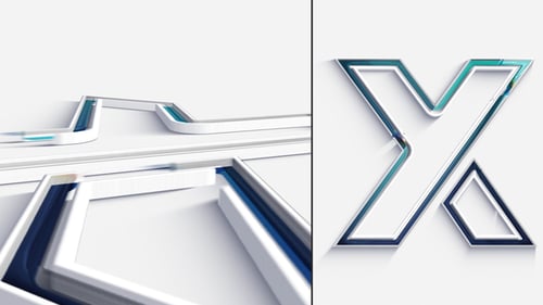 Clean Abstract Digital Lines Logo Reveal